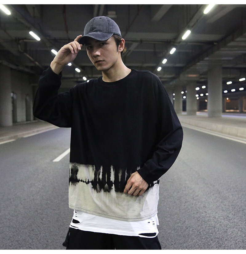 Gradient Split Tee Image 1