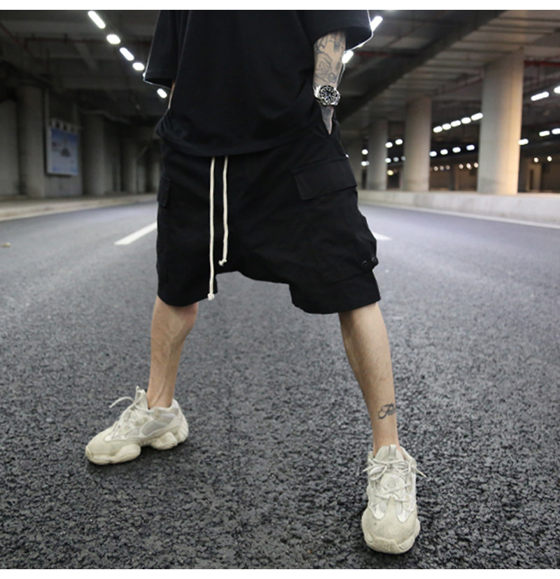 Loose Fit Pocket Cargo Shorts 2