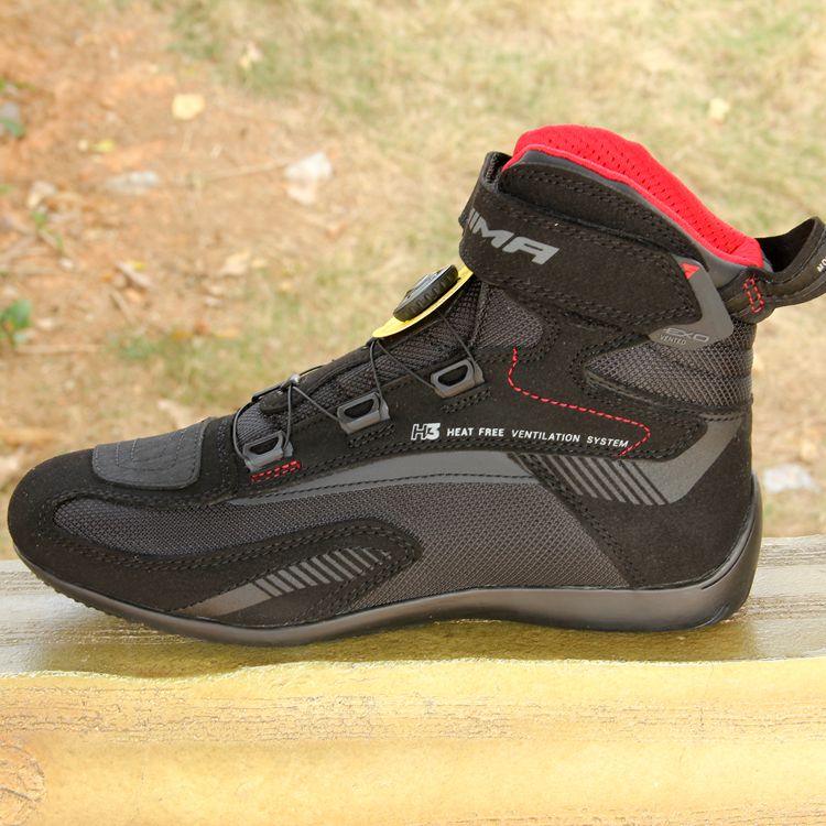 Poetry Code EXO VENTED American Locomotive Brands Shoes Riding Shoes Male Locomotive Short Boots Breathable Big Size Shoes