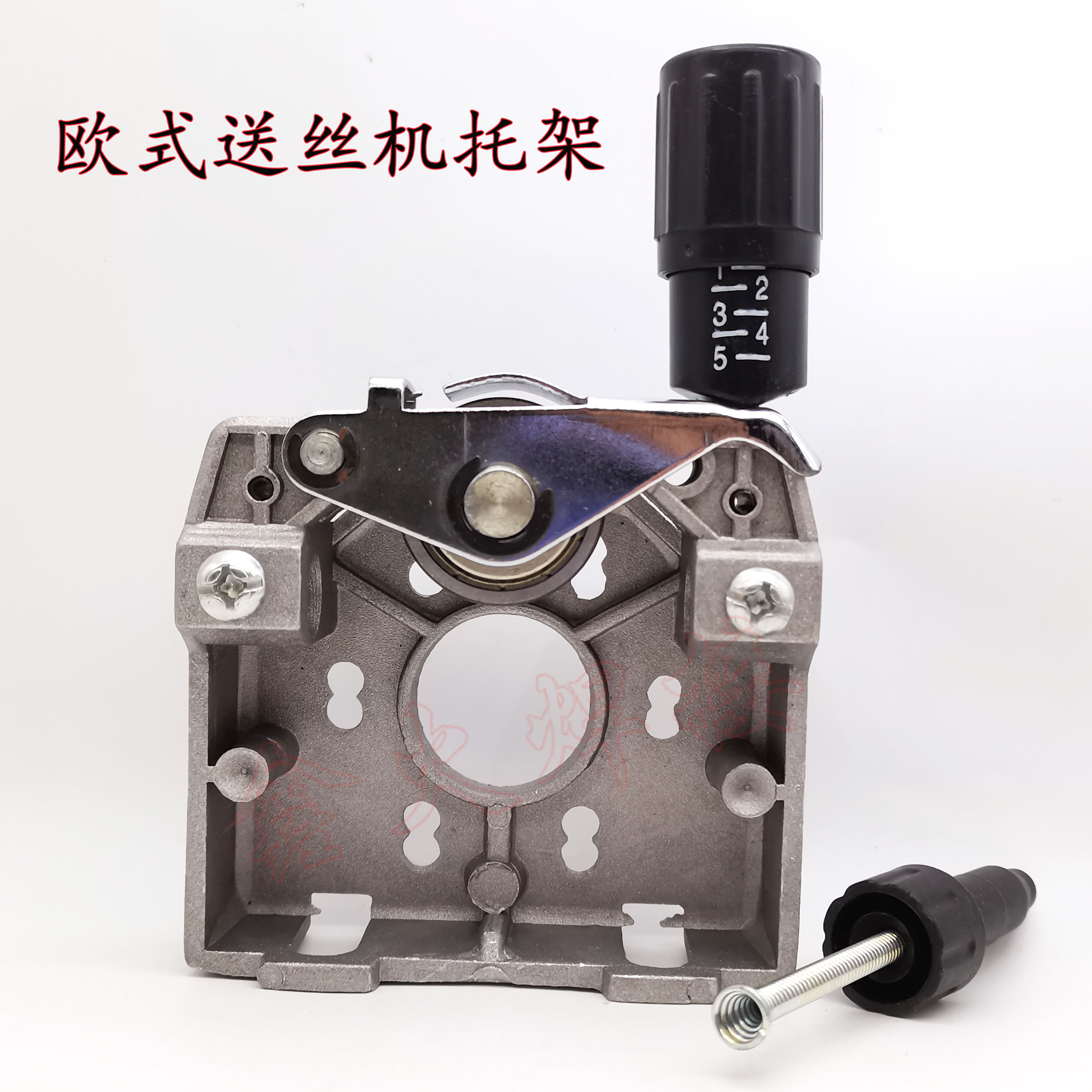 European - style 2 - protection wire - conveying machine stand vertical motor mount frame Binzel gas welding wire motor bracket