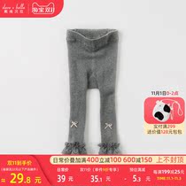 David Bella girls pantyhose winter New Baby padded leggings children pants