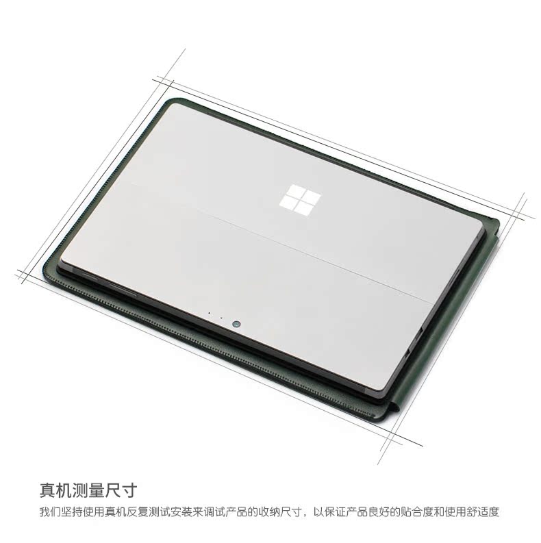 ACECOAT Microsoft Surface Pro5 túi máy tính Pro4 bảo vệ bìa mới Sophie lót túi 12,3-inch phẳng túi lưu trữ phụ kiện có thể được đặt trên bàn phím với chuột pad da trường hợp