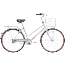Forever brand stainless steel commuter bicycle Japanese Shimano three-speed variable speed mens and womens adult bicycle 26 inches