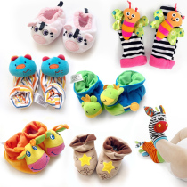 Small feet Where to newborn baby rocking Suzuki socks Stereozoic Animal foot cover 0-3-6 month baby Toys