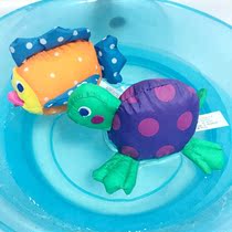 Foreign trade Original single infant water jet toy Childrens bathing drama Water swimming floating cloth Playing Fish Turtle Bathing Playmate