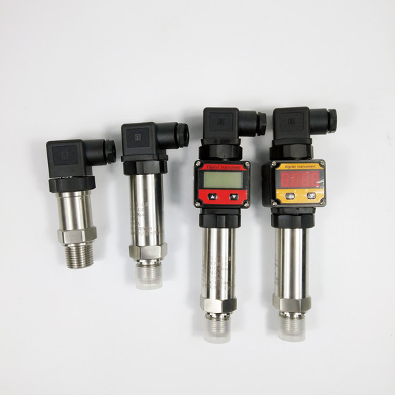 Pressure transmitter pressure sensor digital display 4-20mA diffusion silicon intelligent air pressure hydraulic oil negative pressure 0-10v