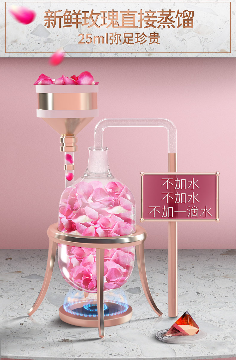 Français Card Rose Water New Mask Không có nước dưỡng ẩm cho da kết hợp mặt nạ dưỡng trắng da