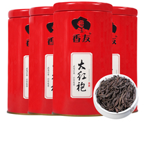 Dahongpao tea Wuyishan 2021 new tea rock tea cinnamon tea Oolong tea gift box powder canned 500g Xiangyou