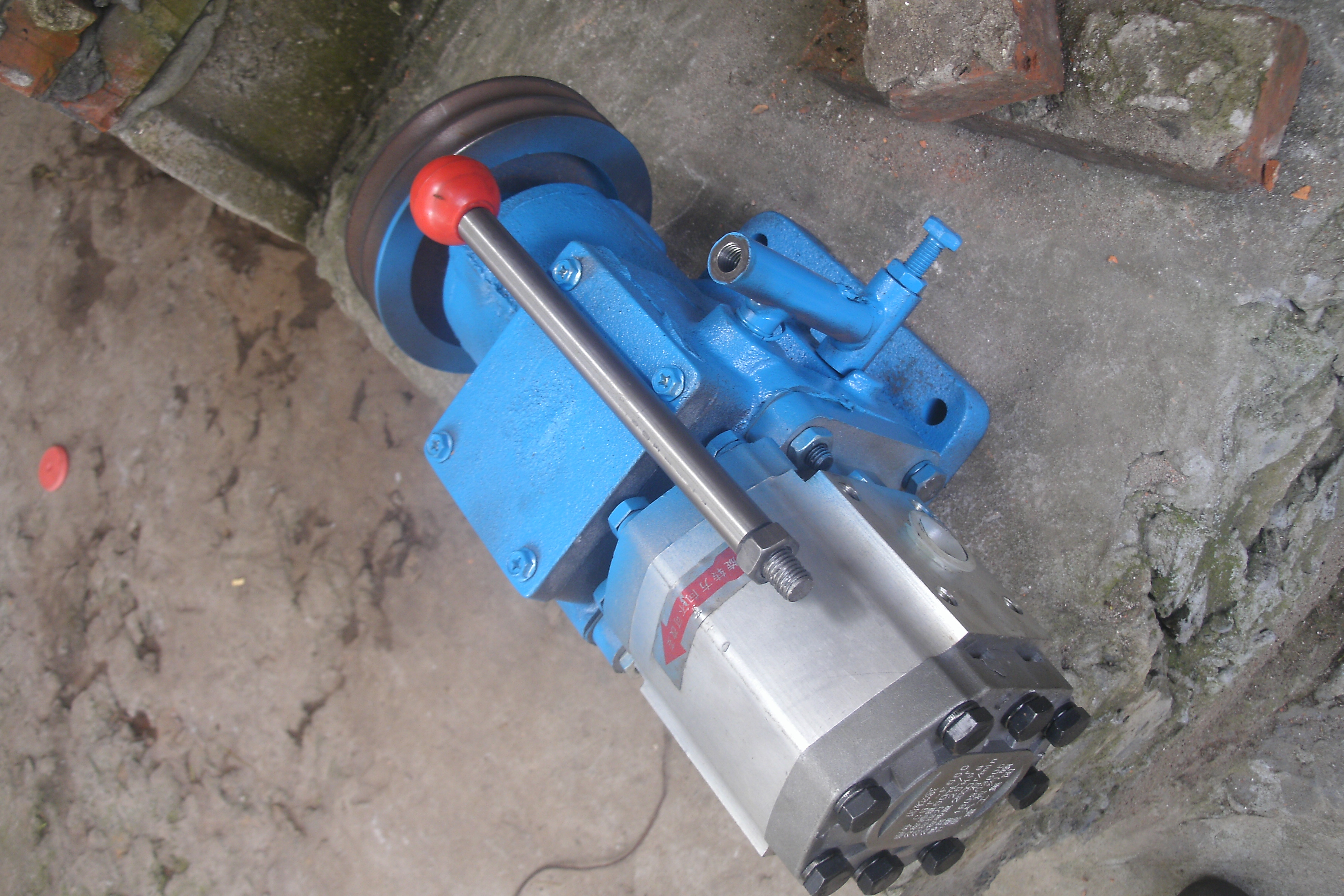 Separator with 550-580 hydraulic pump Fishing boat hydraulic lifting machine with a full set of clutch separator