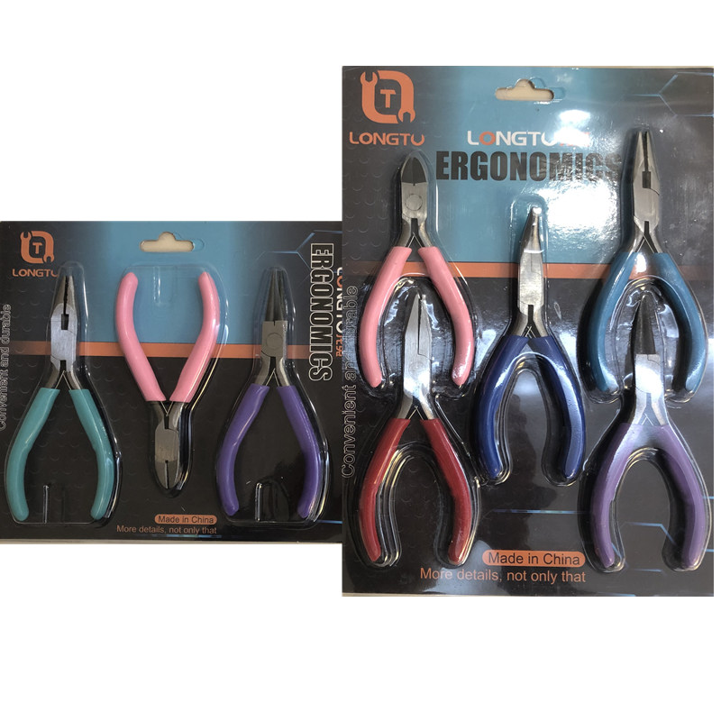 4 inch pointed nozzle mini round mouth DIY flat mouth pliers slanted pliers handmade jewellery pliers jewelry silver jewelry tool