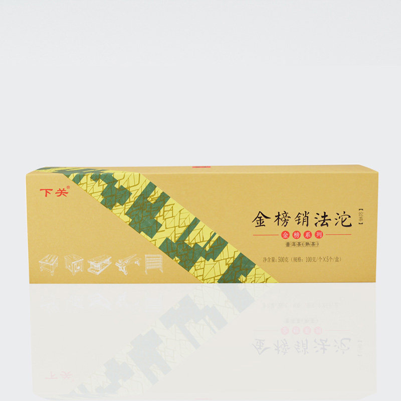 Yunnan Pu 'er Tea Xiaguan Tuo Tea in 2019 Xiaguan Jinbang sold Fatuo 500g ripe tea