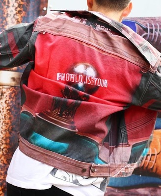 supreme the world is yours jacket