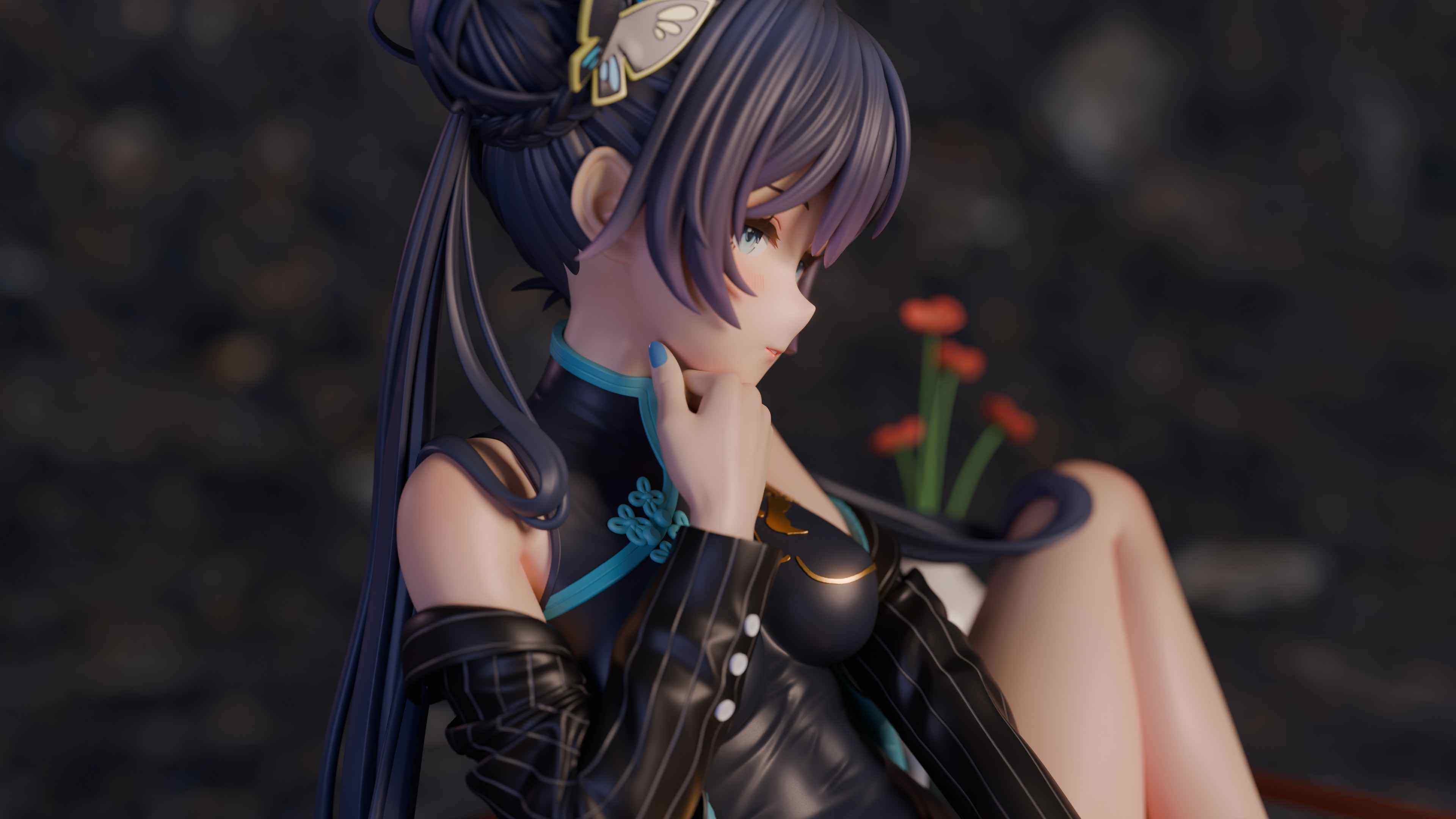 MIYIN Studio Blue Archive Kisaki Resin Model 1/6 Scale Painted