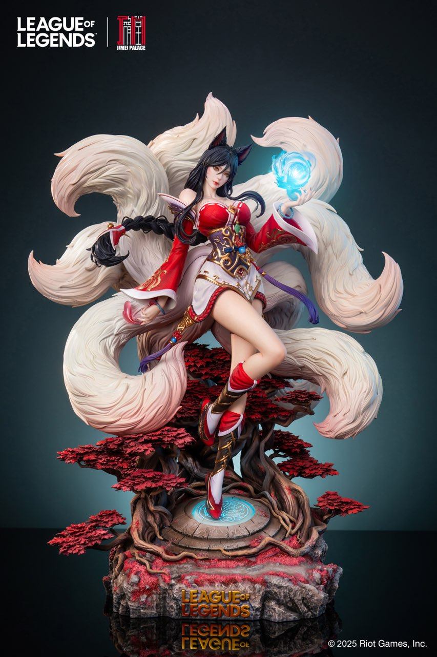 LOL JiMei Palace アーリ 九尾の狐 スタチュー フィギュア JIMEI Palace LOL the Nine-Tailed Fox Model Ahri Statue Pre-order