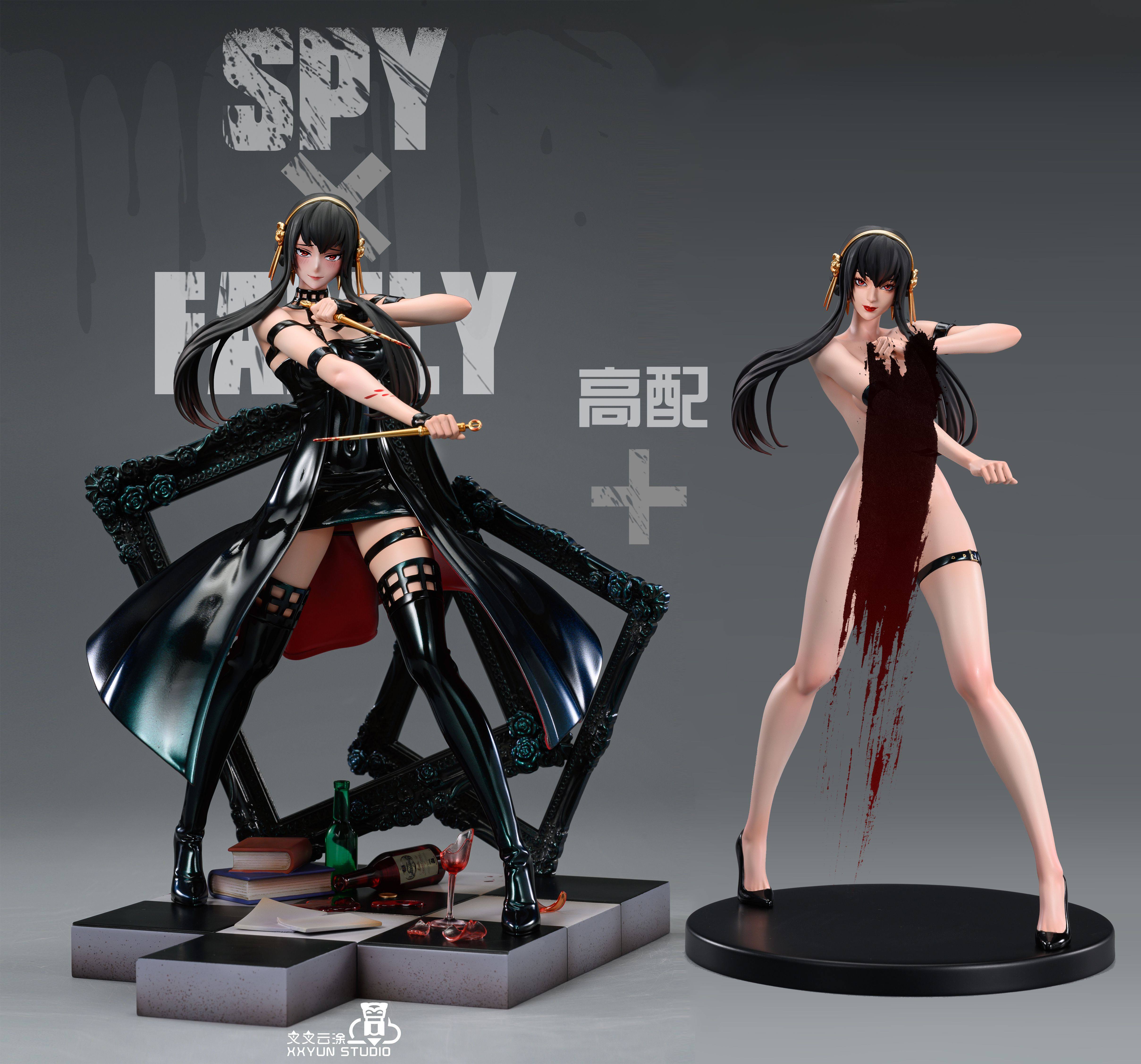 XXYun Studio SPY X FAMILY Yor Forger Figurine PU In Stock Two Body