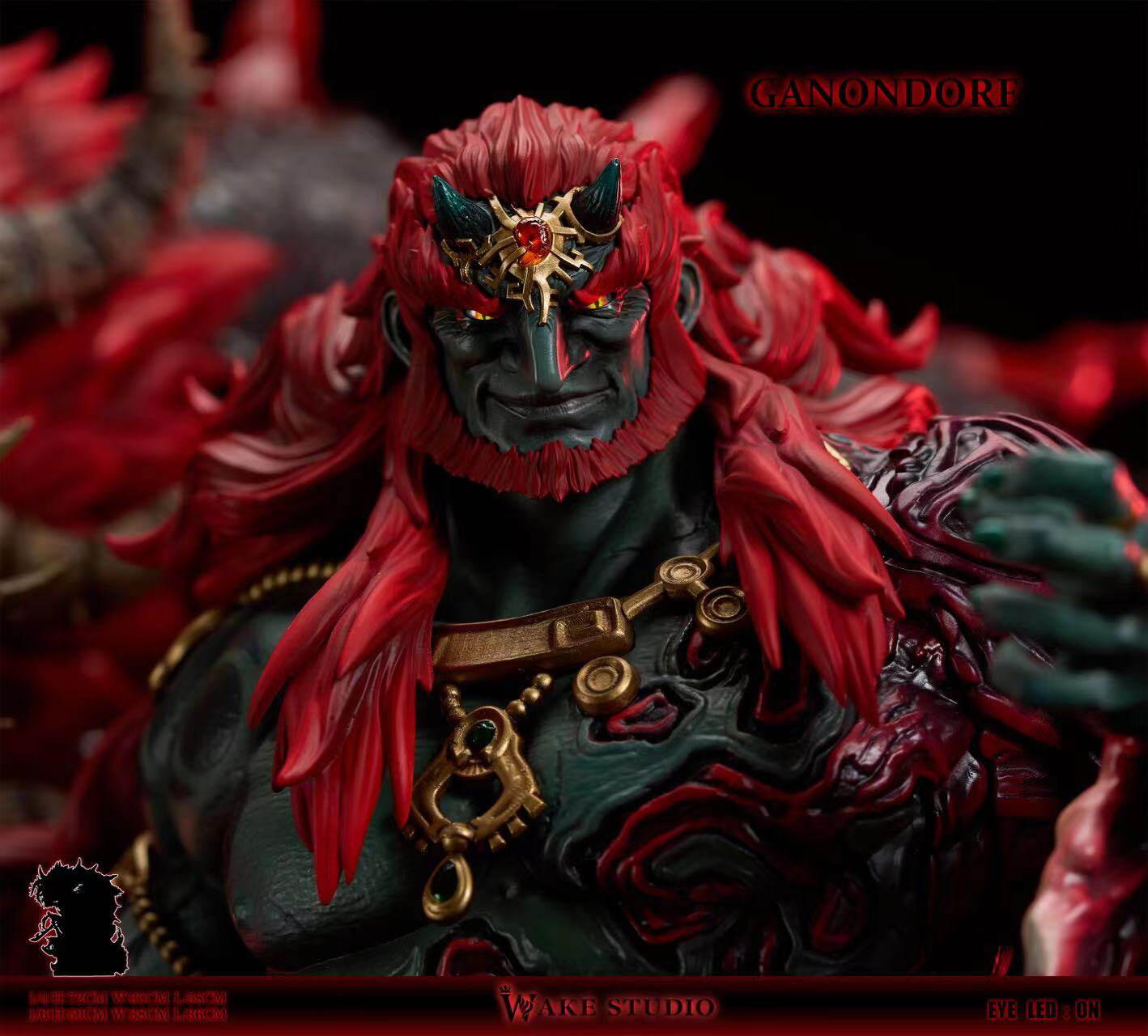 o438 クトーニアン ・べセルク The Legend of Zelda Link Ganondorf Model WAKE Studio PU Pre-order