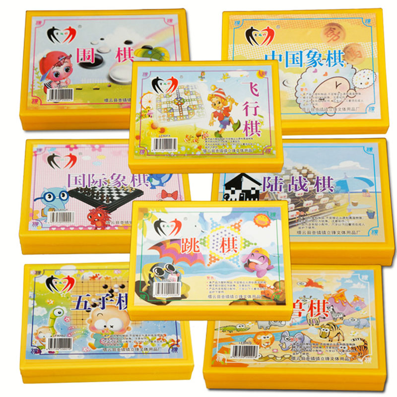 Children's Go Suit Exercises Five Chess Chess Checkers Students Prize Gift Puzzle Casual Desktop Game