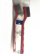 Stainless steel brush with FUJI rubber handle in Taiwan