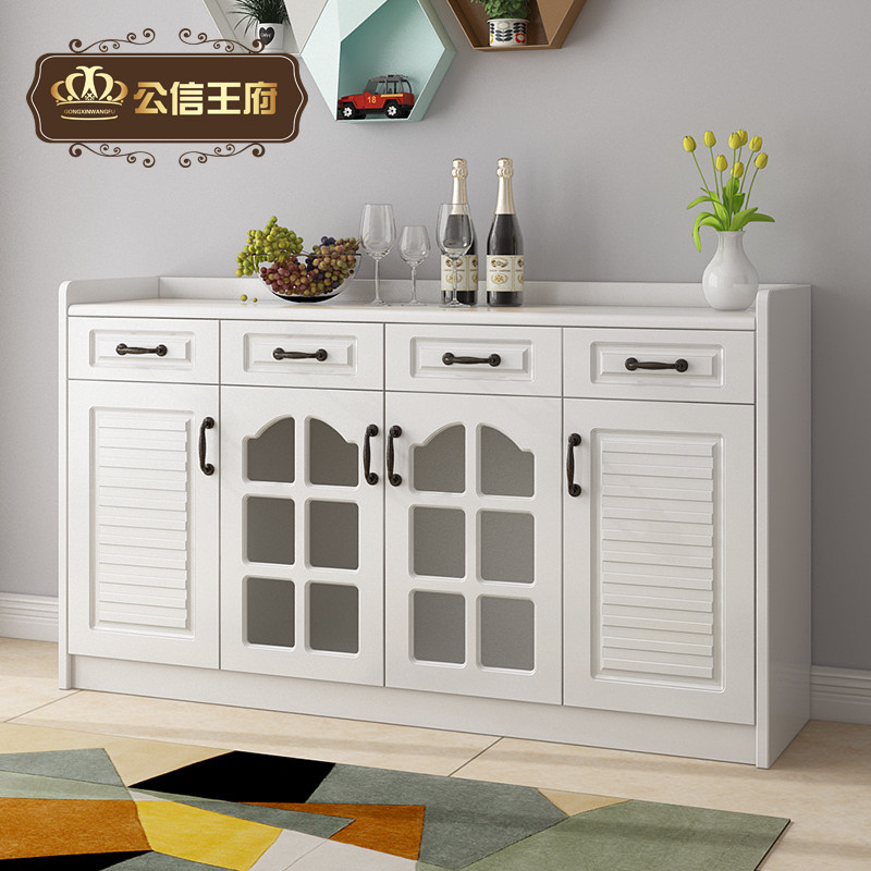 Modern minimalist dining cabinet kitchen leaning against wall containing cabinet multifunction large capacity accommodating wine closet Dining Room Tea Water Cabinet