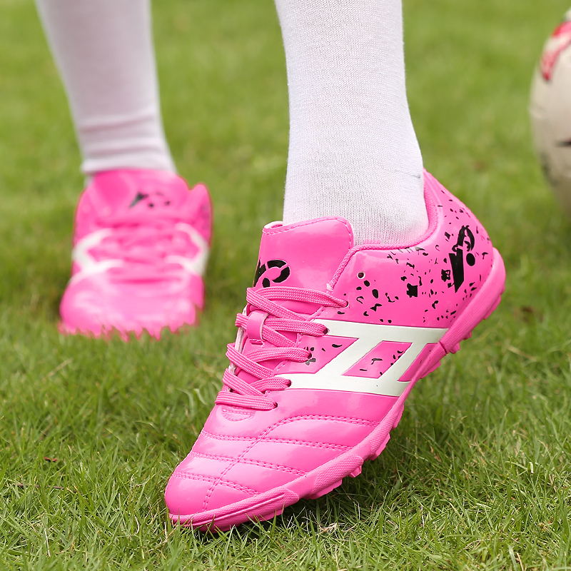 Messi football shoes children crushed long nails TF anti-slip kick football shoes male and female children and primary school students race training shoes