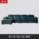 sofa da xuống căn hộ nhỏ phòng khách góc sofa da kết hợp của lớp đầu tiên lớp đa chức năng đầu tiên của da sẵn sàng - Ghế sô pha ghế sofa gỗ kéo ra thành giường