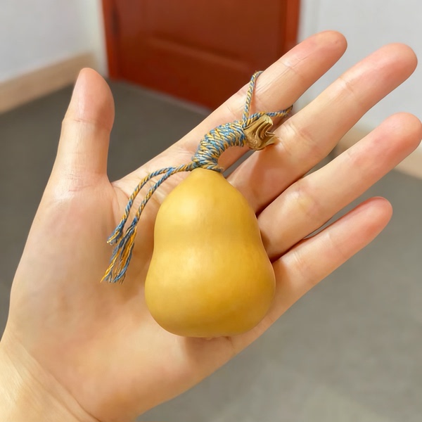 [Small Fat Pier] Gourd Hand Pieces Pure Natural Pendant Hand Toy Pendant Easiest for Match Crafts Hand Toy New Chinese Style Accessories