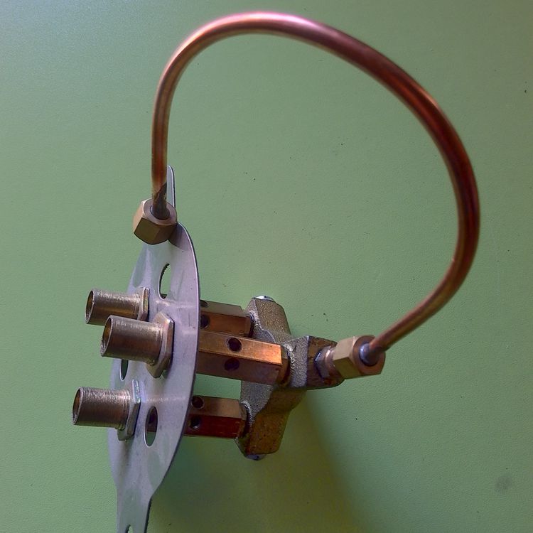 Conolangbao Triple-Hole Straight Spray Oversize Furnace Medium-high Fitting Three-Arrow Three-Spray Furnace Core Three-Claw Four-Hole Seven-Hole Nozzle