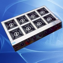 Widened large panel cooker 3468 multi-eye gas stove 468 commercial gas stove Rice flour casserole multi-stove