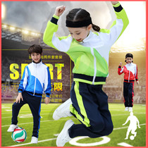 2021 Spring and autumn new big code parent-child sports suit elementary school uniforms for men and women childrens class clothes kindergarten garden clothes