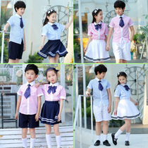 Kindergarten Landscaped Summer Elementary School Uniforms for Men and Women Childrens Class The Childrens Class Costume Chorus is out of service