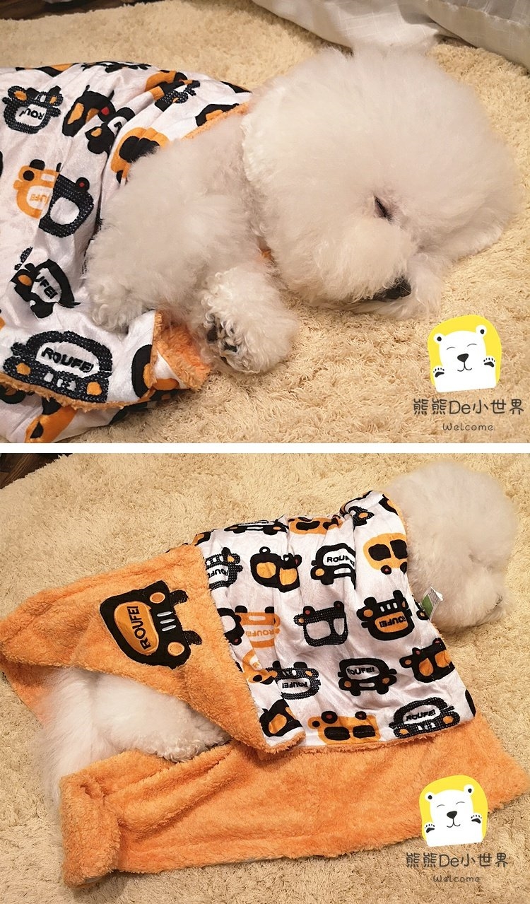 Gấu De Thế giới thú cưng Hàng hóa Mèo Chó Mùa Chăn Chăn Ấm Mùa Đông Chăn Mềm Mat - Cat / Dog hàng ngày Neccessities dụng cụ ăn uống cho chó	