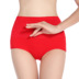 5 túi đồ lót phụ nữ cotton cao eo bụng kích thước lớn mẹ trung niên quần short eo cao quần lót nâng mông Tam giác