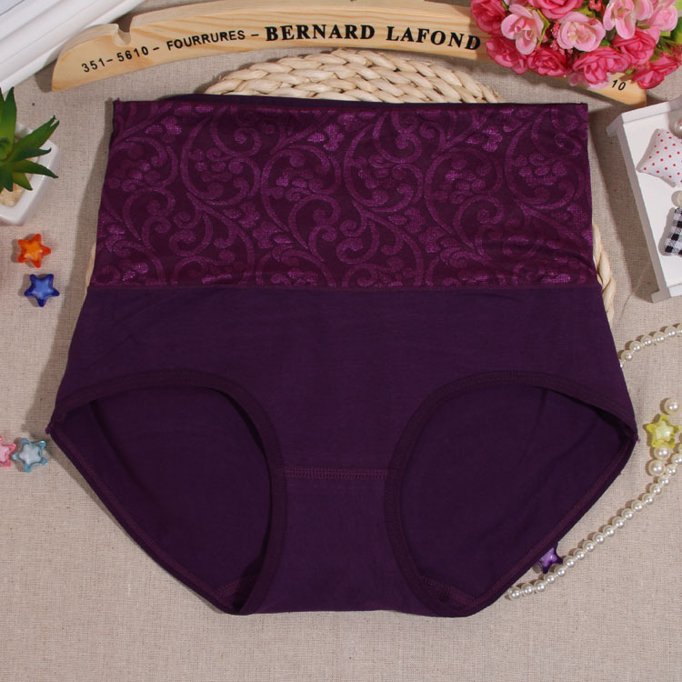 Quần 5 cạp cao hông nữ bằng cotton cotton tam giác nữ đồ lót thoải mái hơn phương thức quần lót su