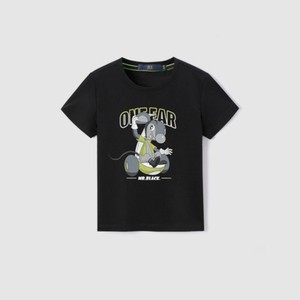 海澜之家儿童款经典圆领卡通图案短袖T恤