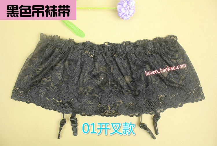 Nhật bản sexy ren trên đầu gối garter phù hợp với garter net vớ vớ đùi dài ống net socks nữ