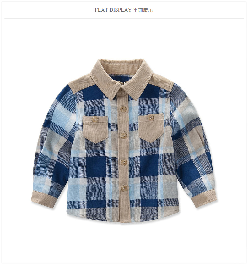 Chemise garcon DAVEBELLA à manche longue - Ref 2073719 Image 13