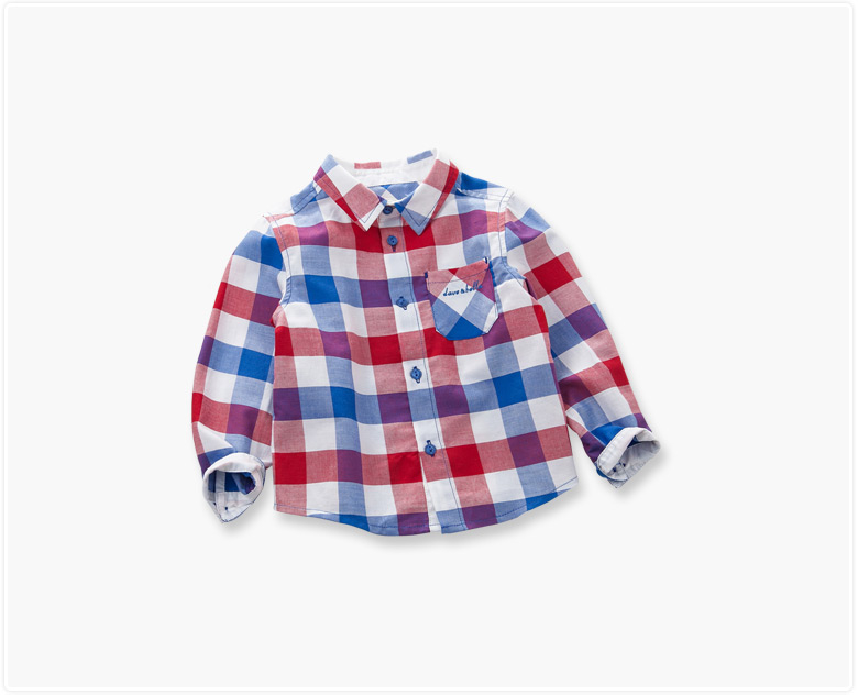 Chemise garcon DAVEBELLA à manche longue - Ref 2082523 Image 12