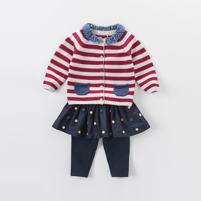 Pull fille DAVEBELLA à manche longue - Ref 2104445 Image 20