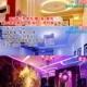 Три -колорные блестящие 120 бусин [теплый+синий+фиолетовый свет [Получите пульт дистанционного управления на 15 метров]