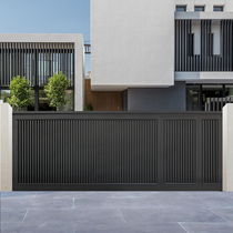 HANDU Handu Aluminum Art Smart Villa Courtyard Gate Modern Light Luxury Wall Door Automatic Sliding Door Yard Jane