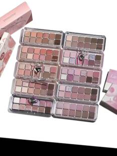 Матовые многоцветные прозрачные палетка теней, Южная Корея, новая коллекция, 12 цветов, на каждый день