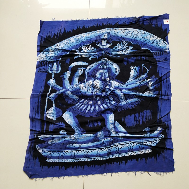 Lumbini, Nepal, handmade art, batik, Hindu statue painting, yoga studio, special collection