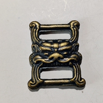 Retro new other ten-product alloy copper lion face book buckle hoisting pendant accessories wenplay animal head metal Miscellaneous