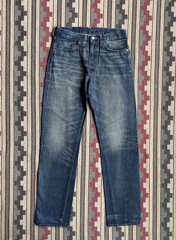 Levi's Lvc 1954 501Zxx 50154-0041 Heavy Wash Vintage Selvedge Denim Jeans