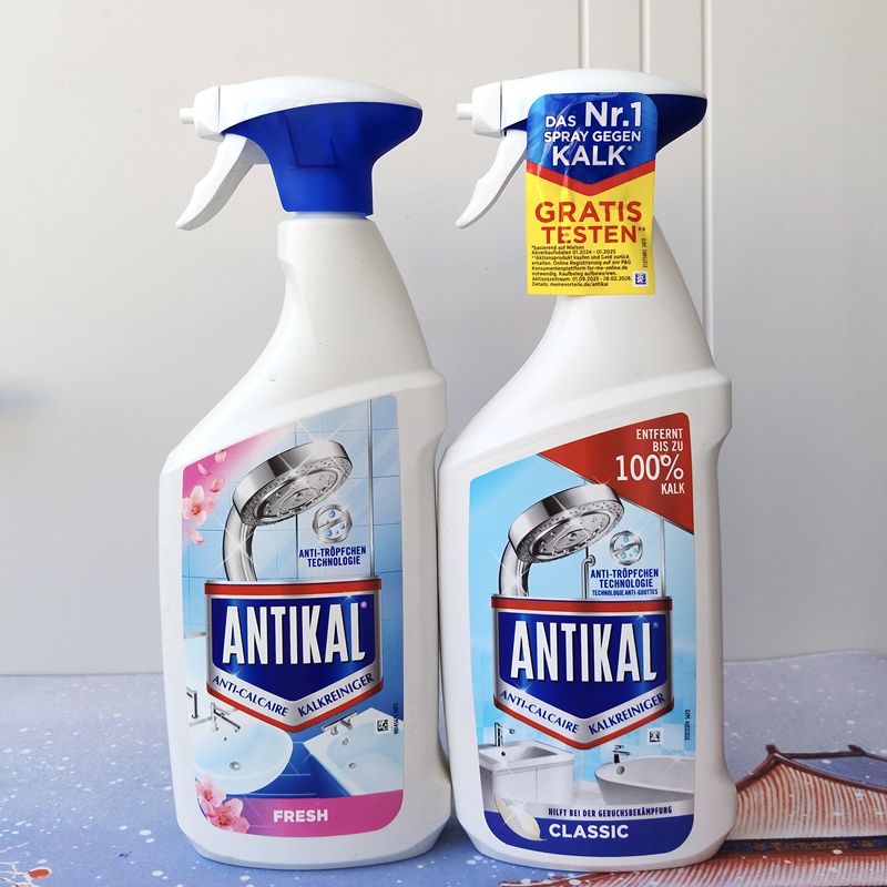 German New Version of Antikal Descaling Agent Glass Cleaner Bathroom Cleaner Tile Bathtub Faucet 800ml