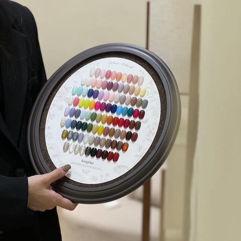 Songhui 2025 [Jingjing Island] New 100-Color Rubber Set for Nail Salons