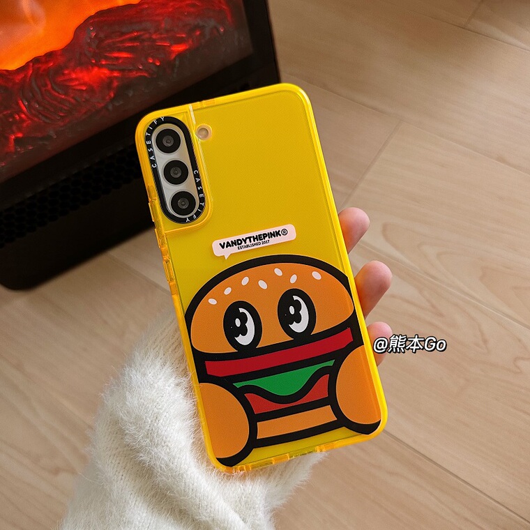 Vandythepink Hamburger S22, S22 Plus, S22 Ultra, S21, S21 Plus, S21 Ultra, S20, S20 Plus, S20 Ultra Samsung Phone Case