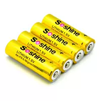 Soshine AA 5 3000 мАч 1,5 В литий -это одноразовая литиевая батарея.