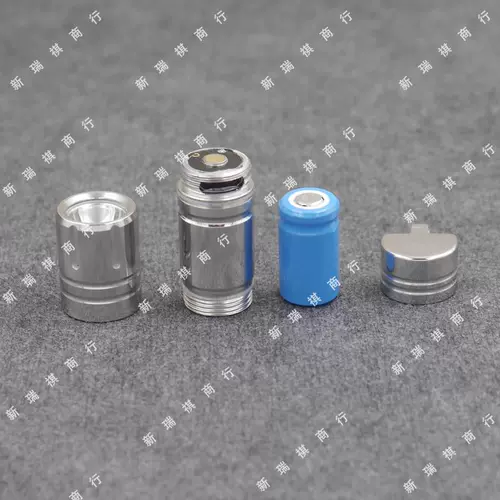 MantaRay CREE XPG2 Mini из нержавеющей стали, USB, прямая зарядка, встроенный аккумулятор, карманный брелок-фонарик