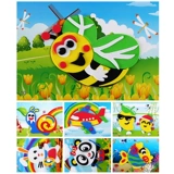 Eva, трехмерные мультяшные детские наклейки, набор материалов для детского сада, детская игрушка, «сделай сам», младшая группа